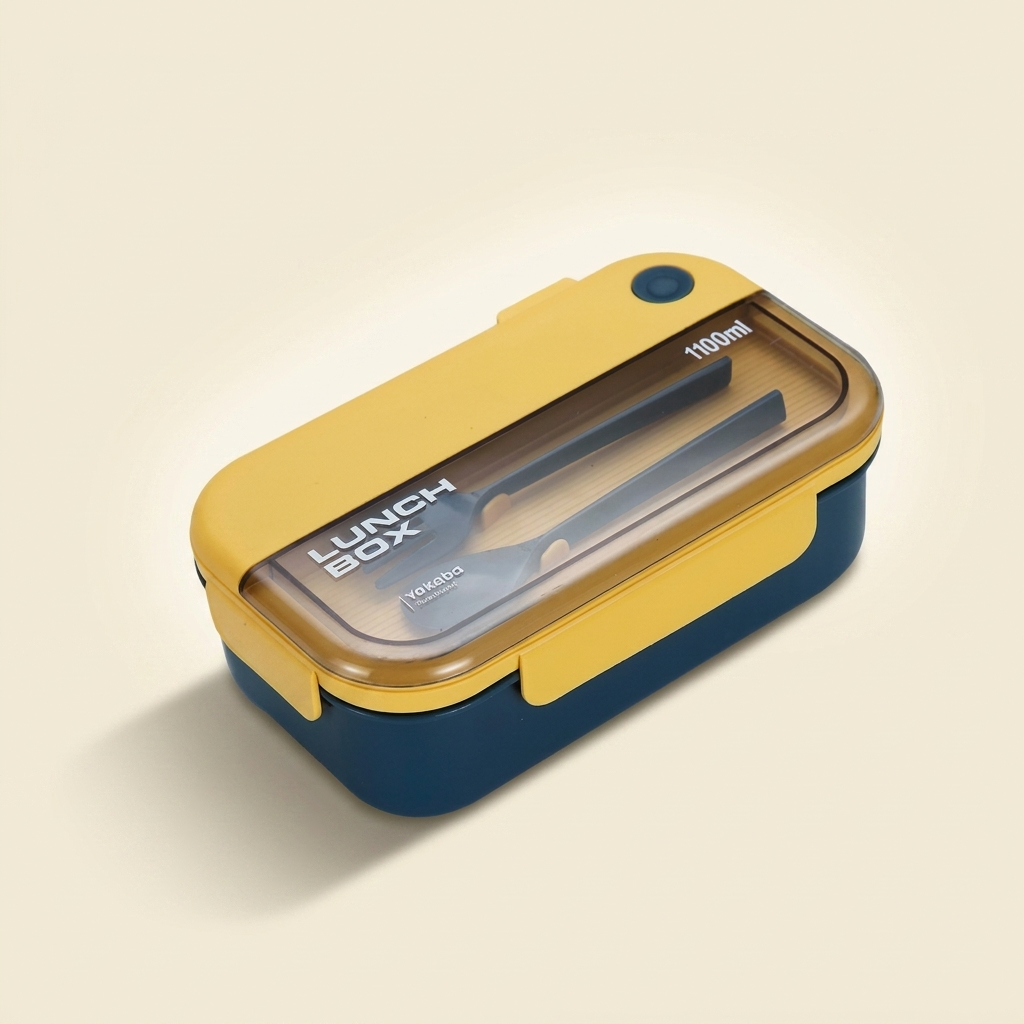 Lunch box avec couvert 1L - photo studio