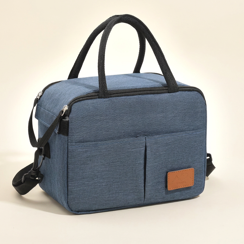 Petit sac isotherme à bandoulière - angle 3 - photo studio