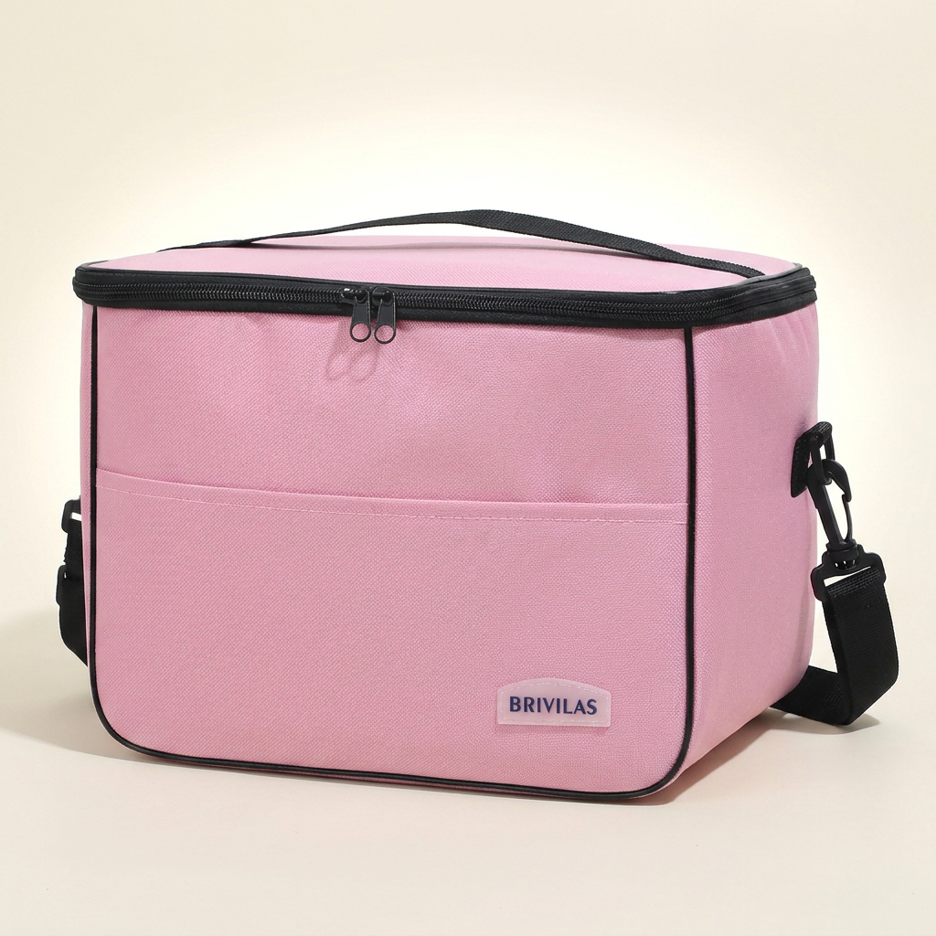 Sac isotherme P11 - rose - photo studio