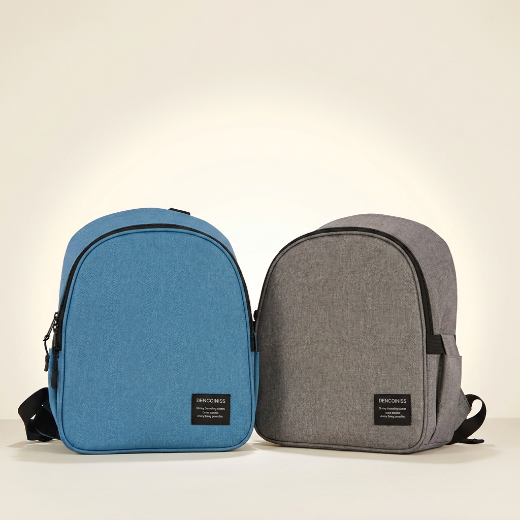 Sac a dos isotherme enfant compacte - bleu - photo studio